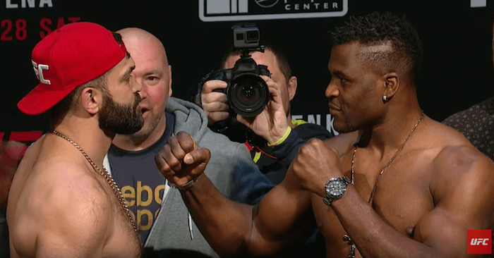 Francis Ngannou has some ridiculous punching power