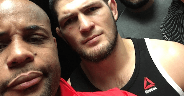 Daniel Cormier and Khabib Nurmagomedov.