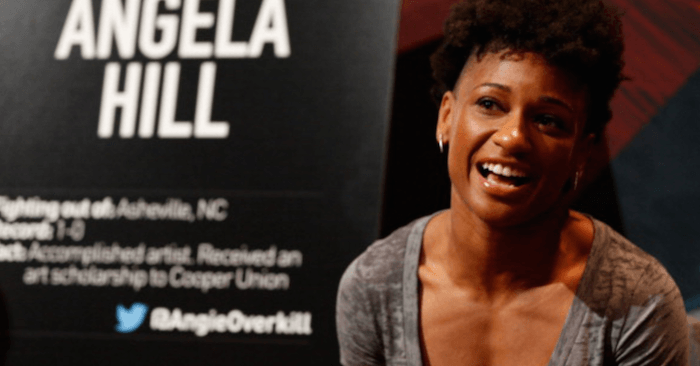 UFC strawweight contender Angela Hill