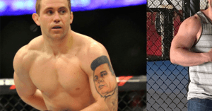 Former UFC middleweight contender Alan Belcher looking like a massive bodybuilder.
