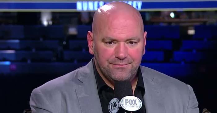 UFC President Dana White responds to being cussed out on social media by Mark Hunt after he was removed from the main event of UFC Fight Night Sydney.