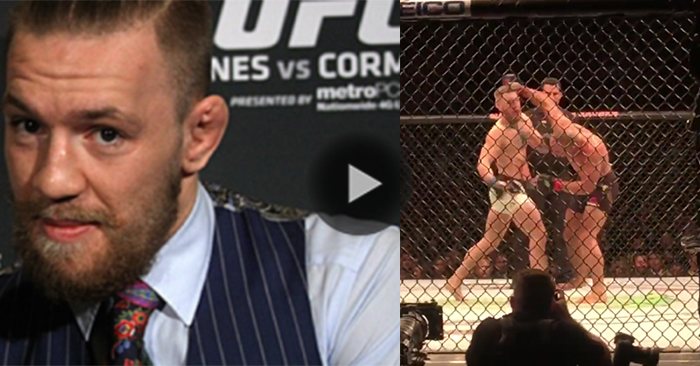 Blurred Vision! Cage-Side Footage Captures Just How Fast McGregor's ...