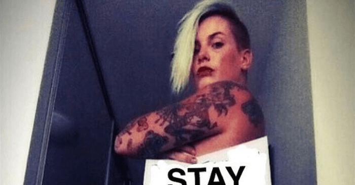 UFC strawweight "Rowdy" Bec Rawlings made her best attemp...