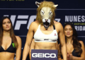 UFC bantamweight champion Amanda Nunes.