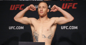 Top ranked UFC lightweight contender, Justin Gaethje.