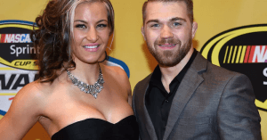 Former UFC bantamweight champion Miesha Tate and Bryan Caraway.