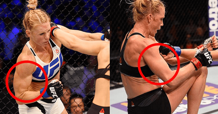 Former UFC bantamweight champion, Holly Holm.