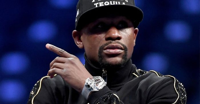 Former boxing champion, Floyd Mayweather.