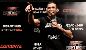 Former UFC heavyweight champion, Fabricio Werdum.