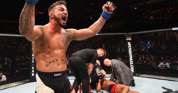 UFC welterweight Mike Perry climbing the ranks.