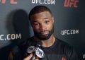 UFC champion, Tyron Woodley.