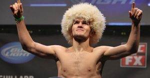 UFC's Khabib Nurmagomedov.