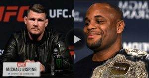 Michael Bisping says he won't train with Daniel Cormier.