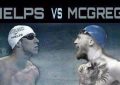 Betting odds for a Conor McGregor vs. Michael Phelps swimming race.