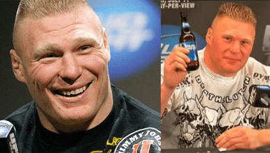 Brock Lesnar asked for a Coors Light, because Bud Light didn't pay him "nothing"
