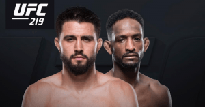 Former interim UFC welterweight champion Carlos Condit is getting back into the octagon to face Neil Magny at UFC 219 on December 30th.