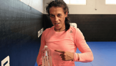 UFC strawweight queen Joanna Jędrzejczyk says she's going to cut up her opponent Rose Namajunas at UFC 217 in Madison Square Garden.