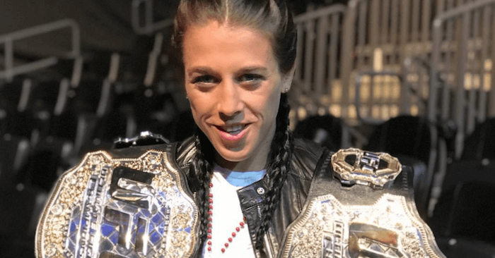 UFC strawweight champion Joanna Jedrzejczyk has been so dominant in her division that she's ready to challenger herself in a higher weight class.