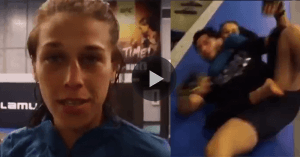 UFC strawweight champion Joanna Jedrzejczyk just pulled back the curtain on something welterweight contender Jorge Masvidal is trying to keep secret.