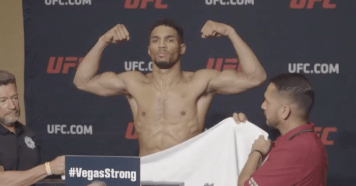 Top ranked UFC lightweight Kevin Lee struggled to make weight for his interim lightweight title fight at UFC 216.