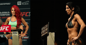 UFC female fighter Randa Markos.