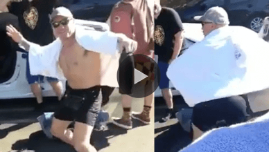 Sober October is still going strong for UFC commentator Joe Rogan, but that didn't stop him from doing some twerking next to a nice Lamborghini.