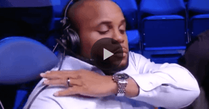 UFC light heavyweight champion Daniel Cormier has gone viral for his behind the scenes clip while he was behind the desk with Joe Rogan and Jon Anik.