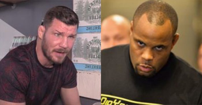 UFC middleweight champion Michael Bisping and Daniel Cormier.