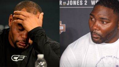 UFC light heavyweight champion Daniel Cormier issues a public apology to Anthony "Rumble" Johnson for calling him "soft" in a recent interview.