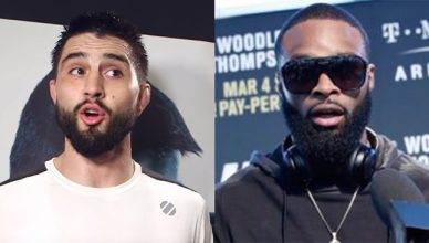 Former champion Carlos Condit is set to return in December, but he's already taking a few jabs at current UFC welterweight champion Tyron Woodley.