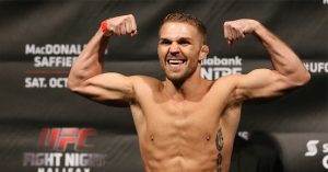 UFC bantamweight contender Bryan Caraway is finally making his return to the octagon as he'll meet Luke Sanders at UFC Fight Night: Swanson vs. Ortega.