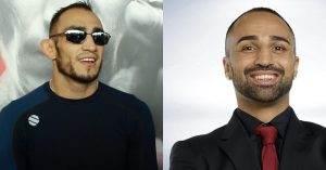 Interim UFC lightweight champ Tony Ferguson and former boxing champ Paul Malignaggi have a common enemy in Conor McGregor and have teamed up to trash him.