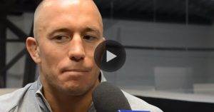 UFC welterweight and middleweight star Georges St. Pierre.