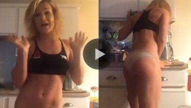 UFC strawweight star Felice Herrig just shattered the internet with her latest sexy Instagram live video she posted.