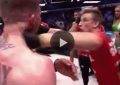 TUF (The Ultimate Fighter) winner "Stormin'" Norman Parke got punched by his opponents cornerman after their fight at KSW 40 in Dublin, Ireland.