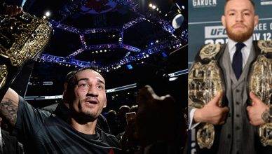 UFC featherweight champion Max Holloway would like to rematch Conor McGregor.