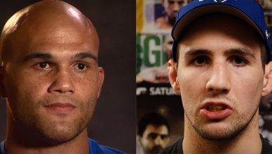Robbie Lawler and Rory MacDonald.