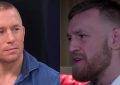 Georges St. Pierre and Conor McGregor.