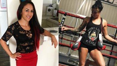 Former UFC strawweight champion Carla Esparza and bantamweight contender Ashlee Evans-Smith.