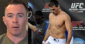 Colby Covington and Demian Maia.