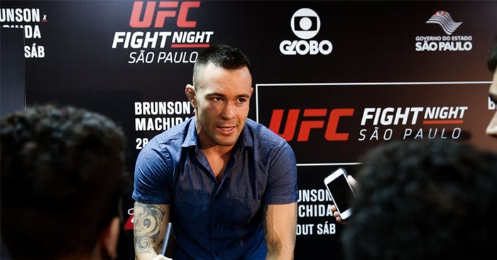 UFC welterweight contender Colby Covington.
