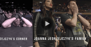 Former UFC Strawweight champ Joanna Jedrzejczyk just had her corner cam footage from UFC 217 released showing her emotionally charged family at cage side.