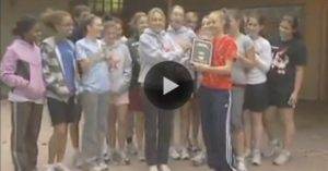 Long before she was UFC strawweight champion, watch a 16 year old "Thug" Rose Namajunas get honored as her town's athlete of the month.