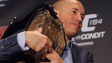 New UFC middleweight champion Georges St. PIerre