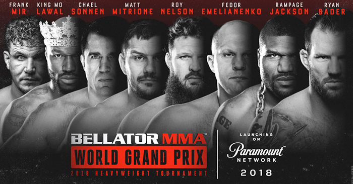 Bellator MMA released the poster for the upcoming Heavyweight Grand Prix Tournament.