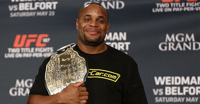 UFC light heavyweight champion, Daniel Cormier.