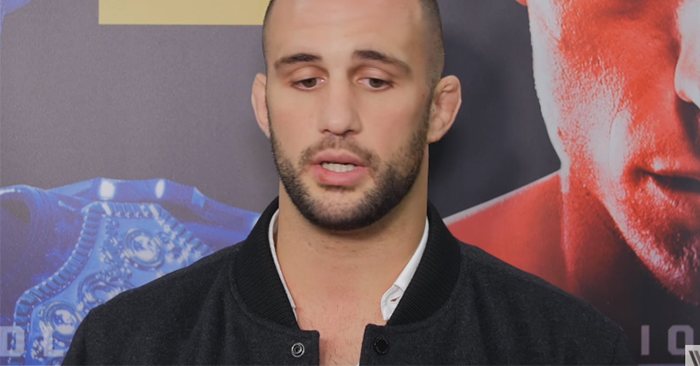 Top ranked UFC light heavyweight, Volkan Oezdemir.