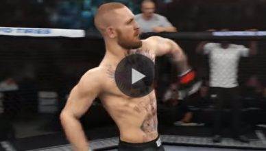 EA UFC 3 featuring Conor McGregor.