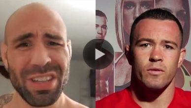 Ben Saunders and Colby Covington.