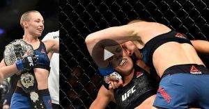 Watch "Thug" Rose Namajunas shut Joanna Jedrzejczyk up with a vicious first round knockout at UFC 217 from Madison Square Garden in New York City.